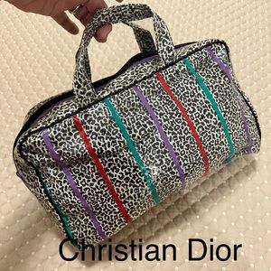Vintage Dior Sacs De Beaute toiletries cosmetics bag
